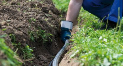 Changes to the drip irrigation systems used on green spaces
