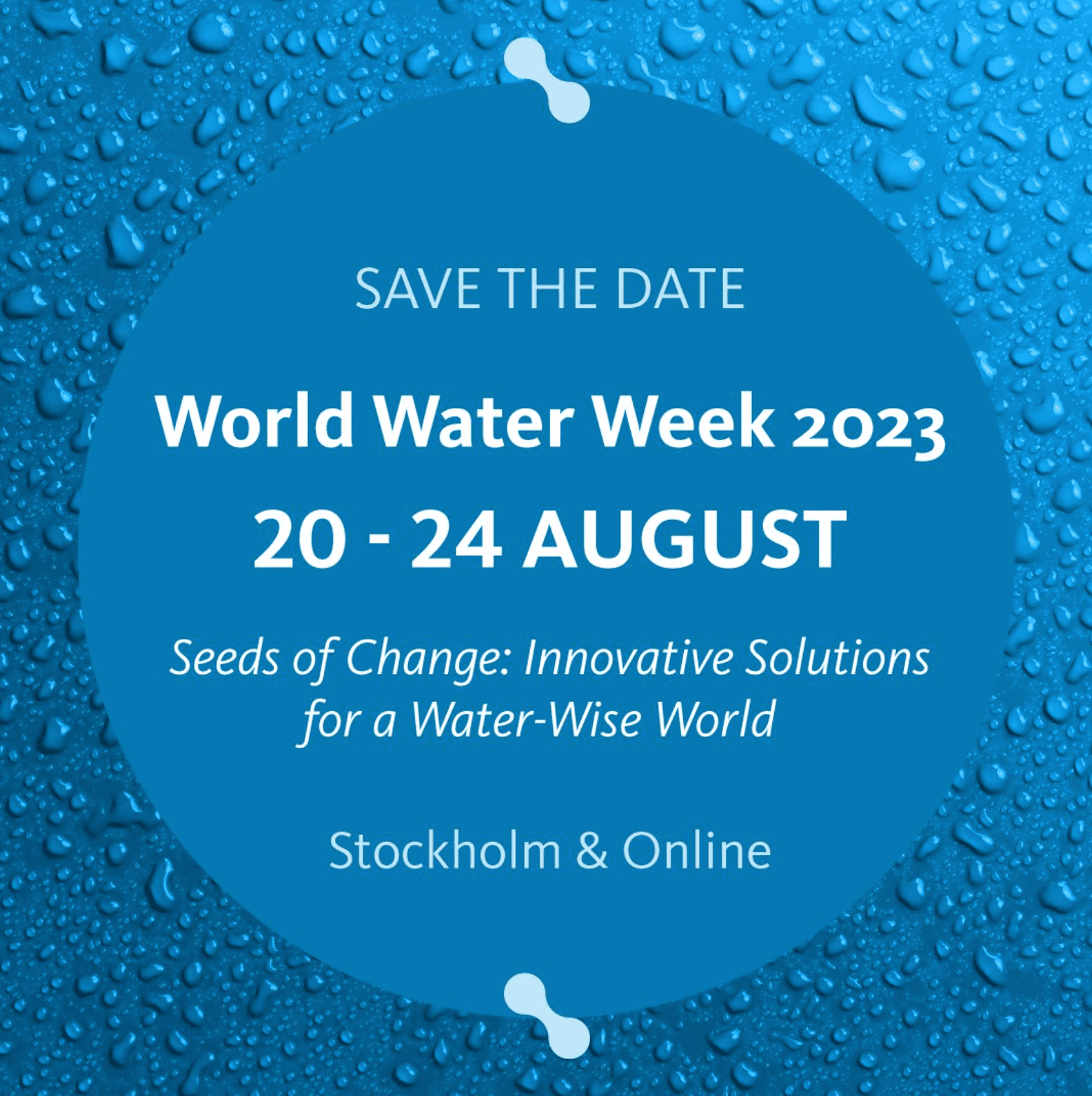 The EIA participated in the World Water Week on Tuesday 22 August